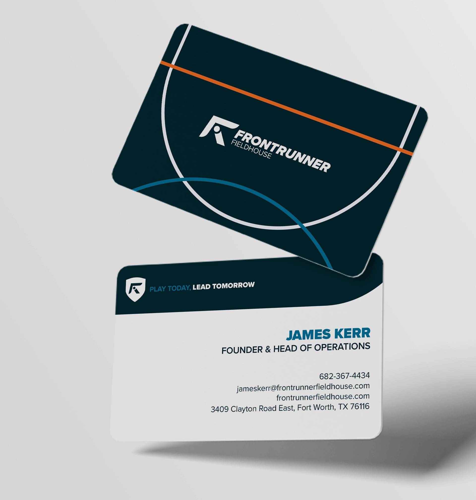 Frontrunner Fieldhouse brand collateral